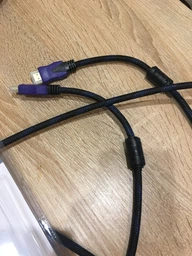 Кабель PowerPlant HDMI - HDMI 10 м, позолочені конектори, v1.4, Nylon Double ferrites (KD00AS1205) фото від покупців 5