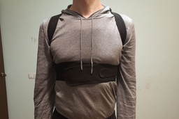 Грудопоясничный корсет корректор правильной осанки Back Pain Need Help Черный для ровной спины от сутулости (SKU_259295) фото от покупателей 2