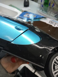 Машинка Трансформер Bugatti Robot Car Червона фото від покупців 4