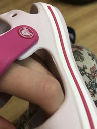 Сандалі Crocs Kids Crocband 12856-6AI-J2 33-34 Рожевий фото від покупців 17
