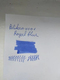 Чернила Pelikan 4001 Royal Blue в стеклянном флаконе 62.5 мл Синие (329136) фото от покупателей 11