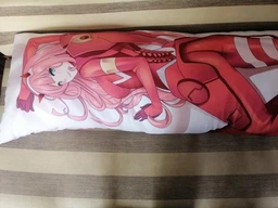 Подушка дакімакура Милий у Франксі Darling in the FranXX Zero Two декоративна ростова подушка для обіймання 40*100см фото від покупців 3