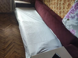 Простирадло 240х220см бязь тм Ярослав №2 Бежевий фото від покупців 3