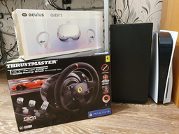 Проводной руль Thrustmaster T300 Ferrari Integral RW Alcantara edition PC/PS4/PS3 Black (4160652) фото от покупателей 2