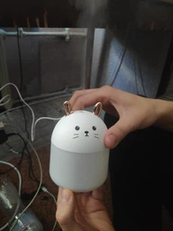 Увлажнитель очиститель воздуха ночник 3 в 1 Котик Humidifier Meng Chong USB с LED подсветкой фото от покупателей 1