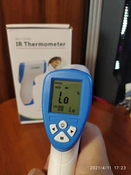 Бесконтактный инфракрасный термометр Non-contact 32°C ~ 42,5°C фото от покупателей 2