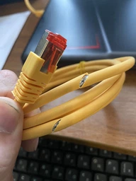 Патч корд Cablexpert CAT6 S/FTP 1 м Желтый (PP6A-LSZHCU-Y-1M) фото от покупателей 3