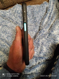 Силиконовый чехол IQS Design для Xiaomi Redmi Note 9s/Pro Синий фото от покупателей 5