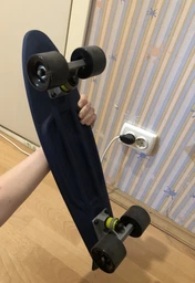 Скейт пенні борд Penny Fish Skateboards SOFT 410-5 22" Burgundy, бордові колеса