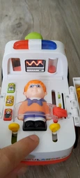 Дитяча машинка, розвиваюча музична іграшка "Швидка допомога" Hola Toys. фото від покупців 4