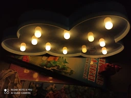 Декоративний LED-світильник-нічник Хмарка 30 см UFT Funny Lamp Cloud на батарейках (uftfunnylampcloud) фото від покупців 3