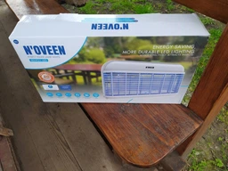 Лампа від комах Noveen IKN921 LED 8 Вт знищувач комарів мух мошок ос електрична пастка до 200 м² для дому альтанки дачі офісу фото від покупців 1