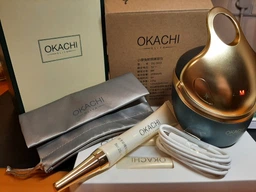 Микротоковый массажер для лица OKACHI GLIYA OG-5623 прибор микротоки EMS +LED для лифтинга и подтяжки кожи фото от покупателей 2
