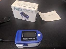 Пульсоксиметр оксиметр на палец пульсометр Pulse Oximeter Jziki JZK-302 Синий с Батарейками фото от покупателей 2