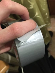 Клейкая армированная лента Optima Duct tape 48 мм x 20 м Серая (O45356)
