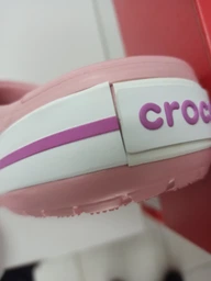 Жіночі сабо Crocband Pearl M7-W9 (39) світло-рожеві фото від покупців 1