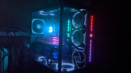 Корпус 1stPlayer SP8-G3 RGB LED Black без БЖ