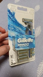 Станок для бритья мужской (Бритва) Gillette Mach3 Start с 3 сменными картриджами (7702018464005) фото от покупателей 7