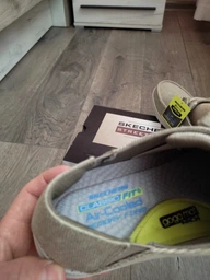 MELSON Мокасини Skechers 66384 BLK 46 Сірий (193113996022)