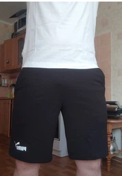 Шорти бавовняні чоловічі Puma Ess Shorts 58670903 S Medium Gray Heather (4063697313262)