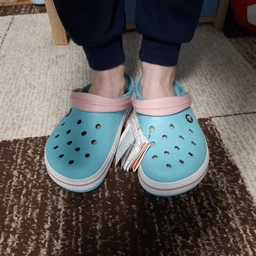 Сабо Crocs Crocband 11016-6PH-M5/W7 37 Пудровий фото від покупців 3