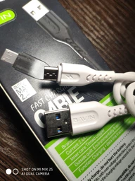 USB кабель для зарядки Bavin CB-160 2.4А (1m) Белый