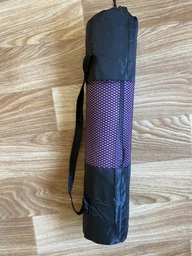 Йога-мат с чехлом Newt TPE GR 183 х 61 х 0.5 см Фиолетово-розовый (NE-4-15-2-VP) фото от покупателей 7