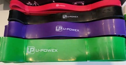 Резинки для подтягиваний, фитнес петли U-Powex Pull Up Assist Band 4 шт Ассорти + чехол (01X0201)