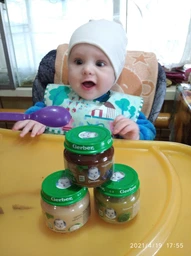 Овочеве пюре Gerber Брокколі з 6 місяців 80 г (5900452078433)