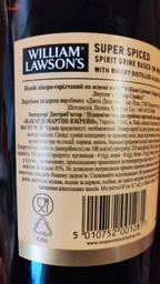 Виски WIlliam Lawson's Super Spiced 3 года выдержки 0.7 л 35% (5010752001281) фото от покупателей 3