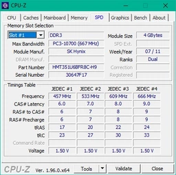 пам'ять Hynix DDR3 4GB 1333 MHz CL9 1,5V (HMT351U6BFR8C-H9) фото от покупателей 3
