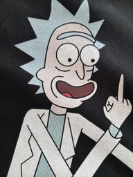 Футболка EPIC мужская Рик и Морти (Rick and Morty) черная размер XXL