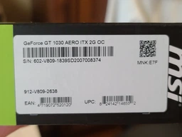Видеокарта MSI GeForce GT1030 2048Mb AERO ITX OC (GT 1030 AERO ITX 2G OC) фото от покупателей 1