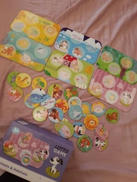 Настільна гра Лото Тварини і їх місця проживання DoDo 300196, 6 карток, 24 фішки фото від покупців 2