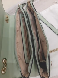 Сумка женская Guess Elliana Flap Over 73 Ментоловая (H2000029559938) фото от покупателей 4