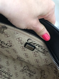 Сумка жіноча Guess Delanay 5 Червона (H2000029517778) фото від покупців 5
