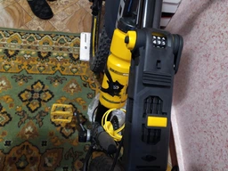 Велозамок складаний сегментний Onguard K9 Heavy Duty Combo (885мм, чорний/жовтий)