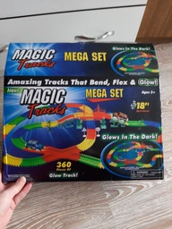 Гоночна траса Magic Tracks 360 деталей на 2 машинки, міст, декор та перехрестя