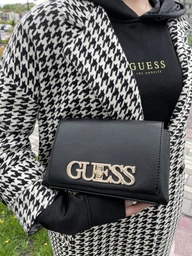 Сумка жіноча Guess Uptown Chic Mini 563 Жовта (H2000029597893) фото від покупців 19