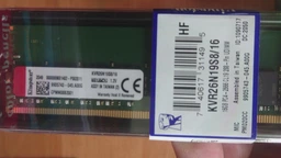 Оперативная память Kingston DDR4-2666 16384MB PC4-21328 (KVR26N19S8/16) фото от покупателей 4
