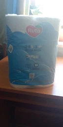 Туалетний папір RUTA Pure White 4 рулони 3 шари фото від покупців 9
