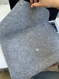 Чехол-конверт Gmakin для MacBook Pro 14 M1-M5 Серый (193050356) фото от покупателей 3