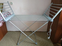 Электрическая сушилка для белья напольная Clothes Dry 230W с обогревом боковых крыльев Rainberg PRO 148х54х73 (RA-0149) фото от покупателей 15