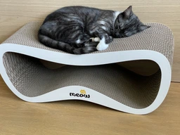 Когтеточка картонная Say Meow Grace, 67 см х 27 см х 24 см фото от покупателей 1