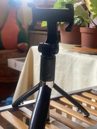 Селфи палиця штатив тринога для телефону Bluetooth з пультом Selfie Stick L01 Чорний фото від покупців 7