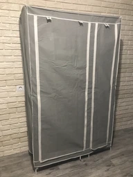 Портативна шафа-органайзер Supretto Home на 2 секції 103х42х176 см Синій (4507-0004) фото від покупців 2