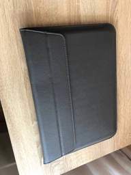 Чехол конверт для ноутбука или планшета из Эко-кожи DDC для Macbook Air Pro 13"-14" Черный (DDC201) фото от покупателей 7