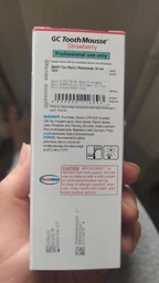 Ремінералізуючий захисний крем GC Tooth Mousse для чутливих зубів з смаком полуниці та дині фото от покупателей 19