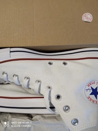 Мужские кеды высокие Converse Chuck Taylor All Star M7650C 44 (10) 28.5 см Белые (886952780517) фото от покупателей 2