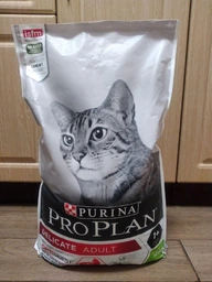 Сухий корм Purina Pro Plan Veterinary Diets Delicate з ягням для котів з чутливою шкірою 1.5 кг (7613035846685)